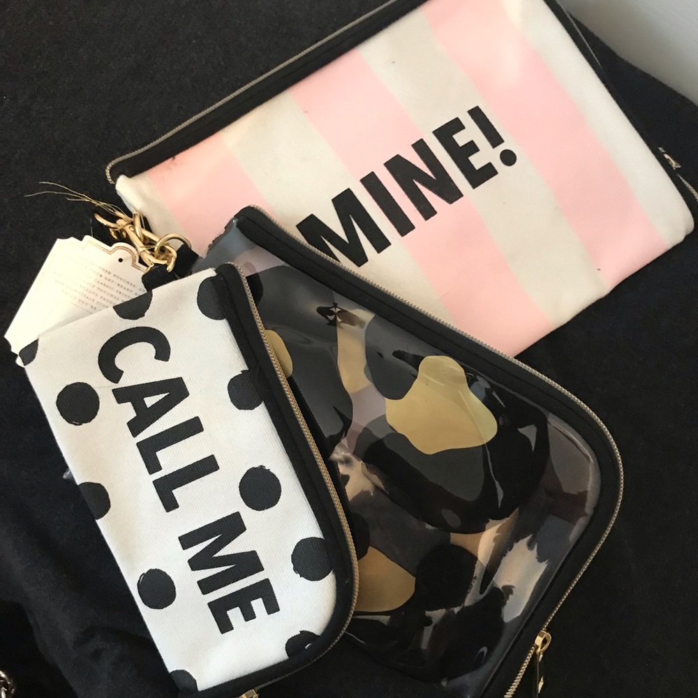 Emily and Merritt Makeup Bag Set